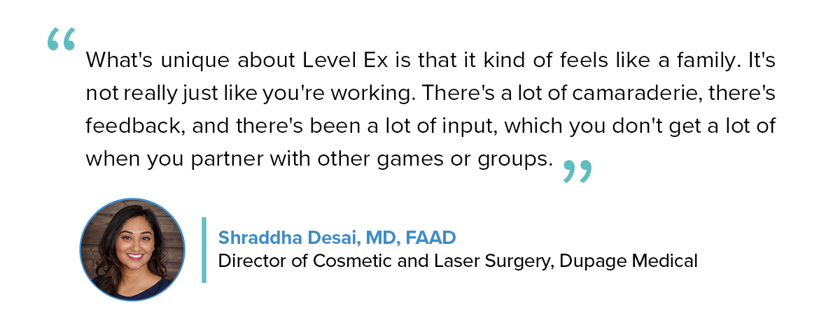 DermCollab Blog Quote + Headshot Desai